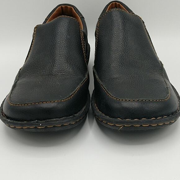 Cabela's Brown Textured Leather Slip-on Shoe size 9M - Picture 4 of 6